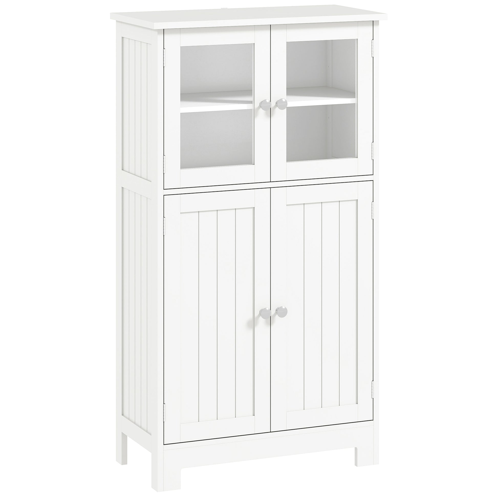 ARMARIO AUXILIAR DE BAÑO LUMEN GLASS 60 BLANCO image 7