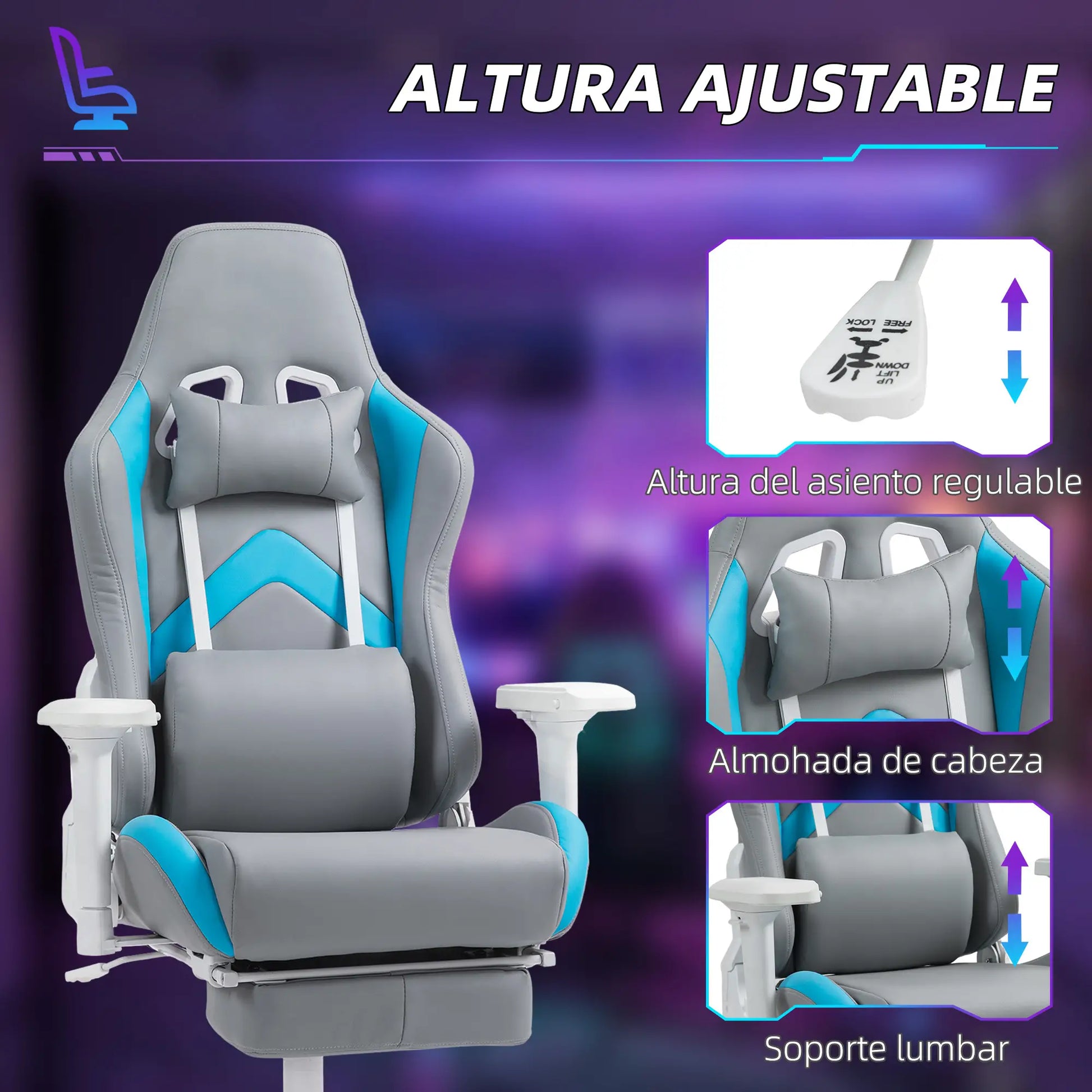 SILLA GAMING MODELO SKYFLEX ELITE image 7