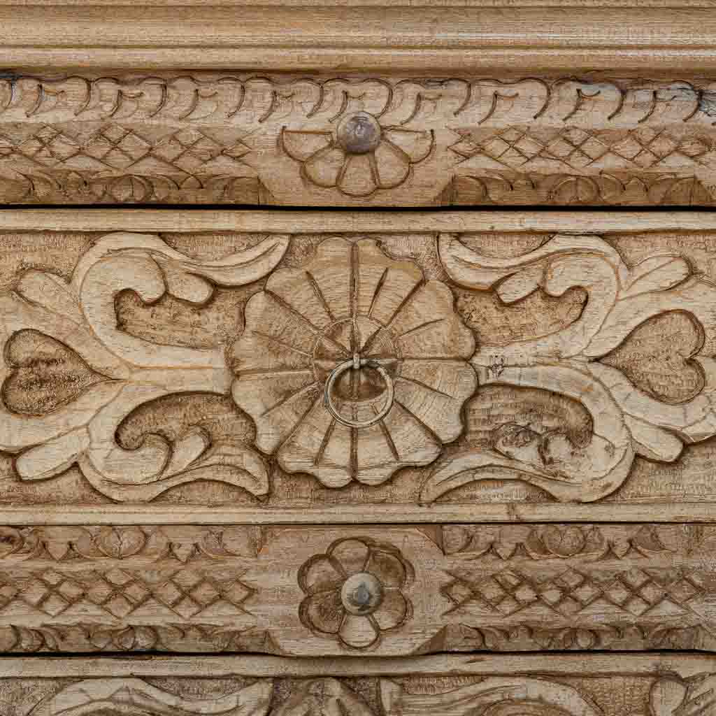 APARADOR DALIAN MARRÓN ARTESANAL GRAN FORMATO image 4