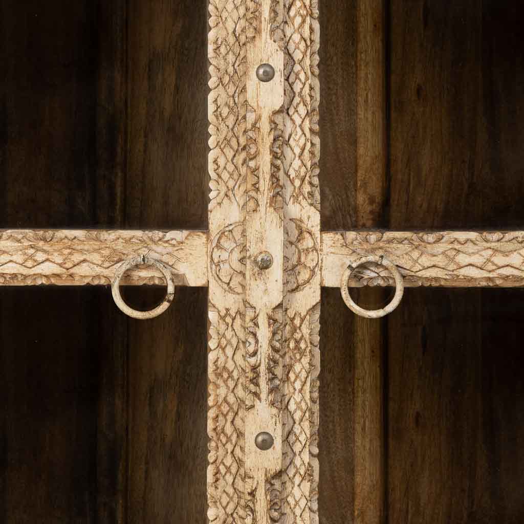 APARADOR DALIAN WHITE ARTESANAL 2 PUERTAS image 7