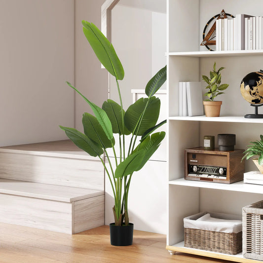 🌿 PLANTA ARTIFICIAL AVE DEL PARAÍSO 160 CM – DECORACIÓN TROPICAL REALISTA PARA INTERIOR
