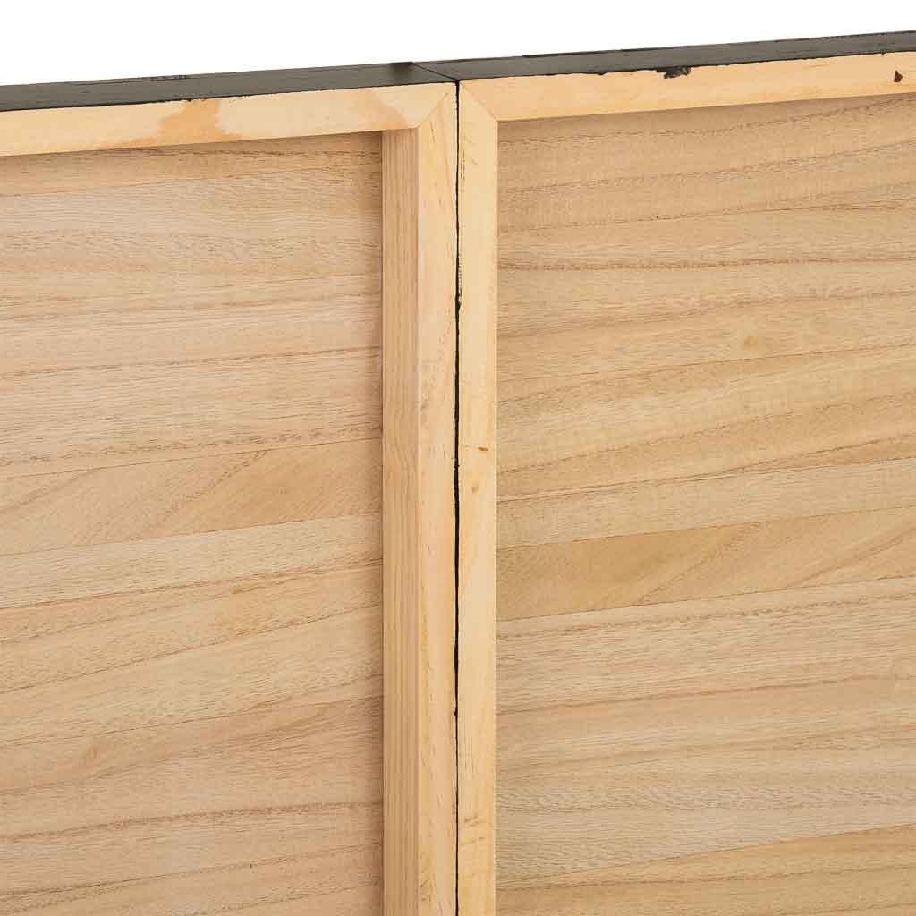 CABECERO TAKI DE MADERA RECUPERADA MARRÓN image 5