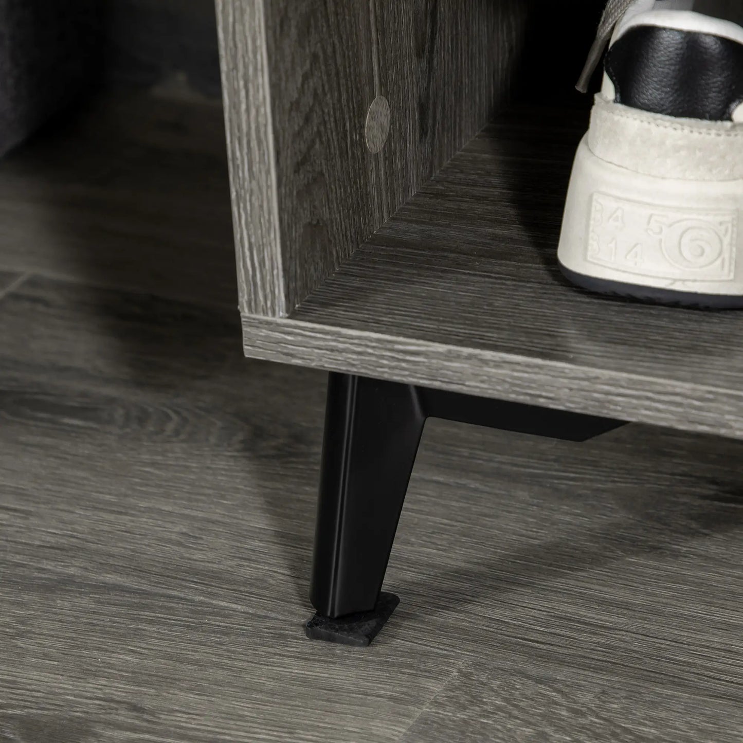 PERCHERO RUSTIC GREY STORAGE 4 EN 1 image 6