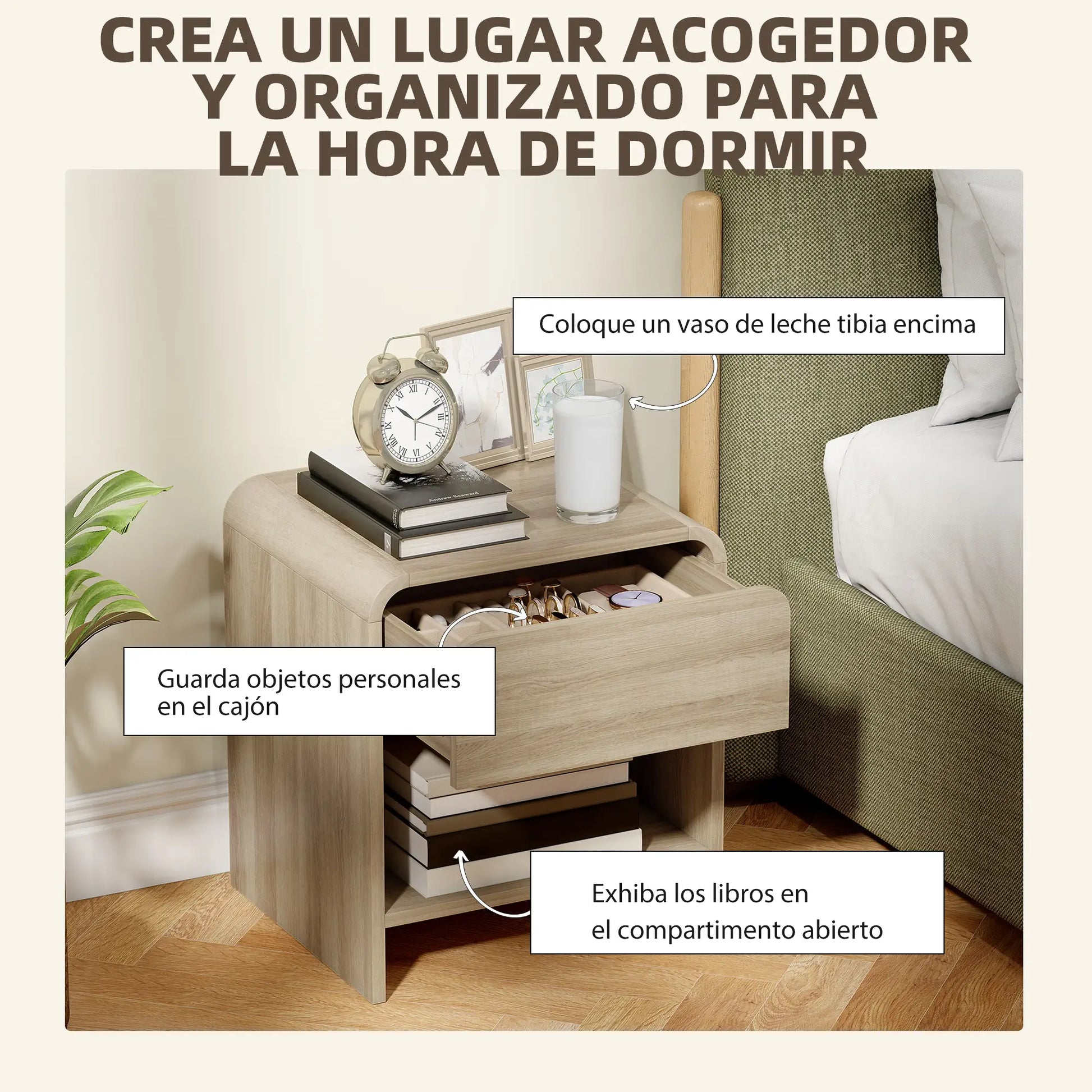 JUEGO DE MESITAS DE NOCHE NORDLY WOOD image 7