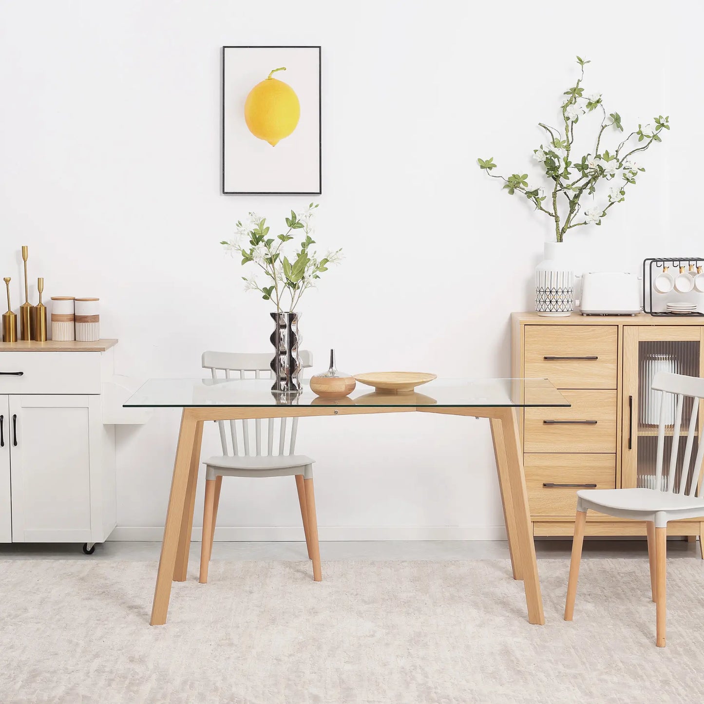 MESA DE COMEDOR VITRALE 150 image 0