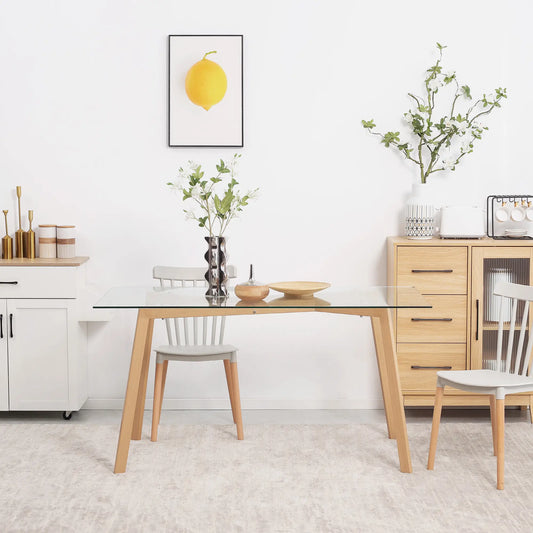 MESA DE COMEDOR VITRALE 150 image 0