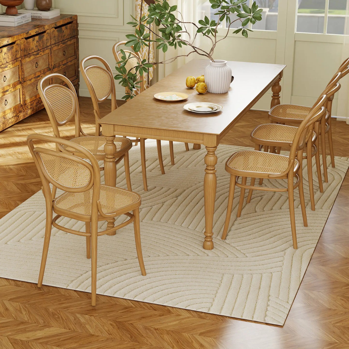 🏡 ALFOMBRA DE SALÓN 230 × 160 CM – DISEÑO MODERNO, SUAVIDAD Y CONFORT PARA TU HOGAR