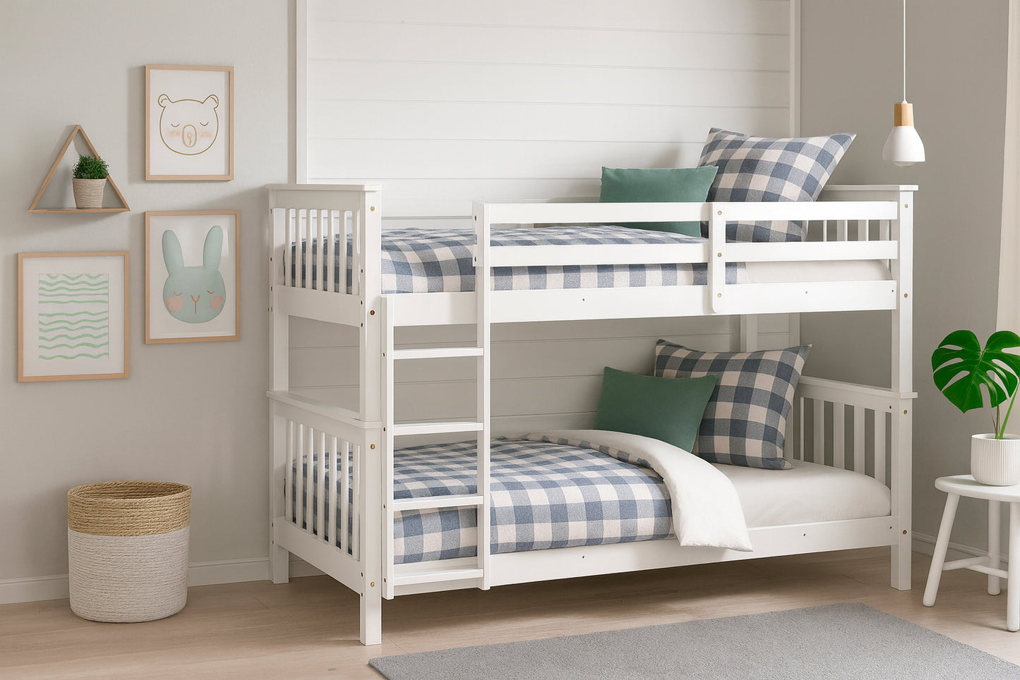 🛏️ LITERA CAMILA – LITERA DE MADERA CONVERTIBLE EN DOS CAMAS