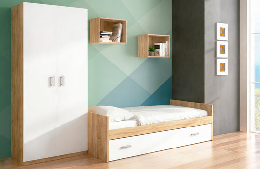 🛏️ DORMITORIO JUVENIL CHAMPION AMBIENTE 02 – COMPLETO, FUNCIONAL Y MODERNO