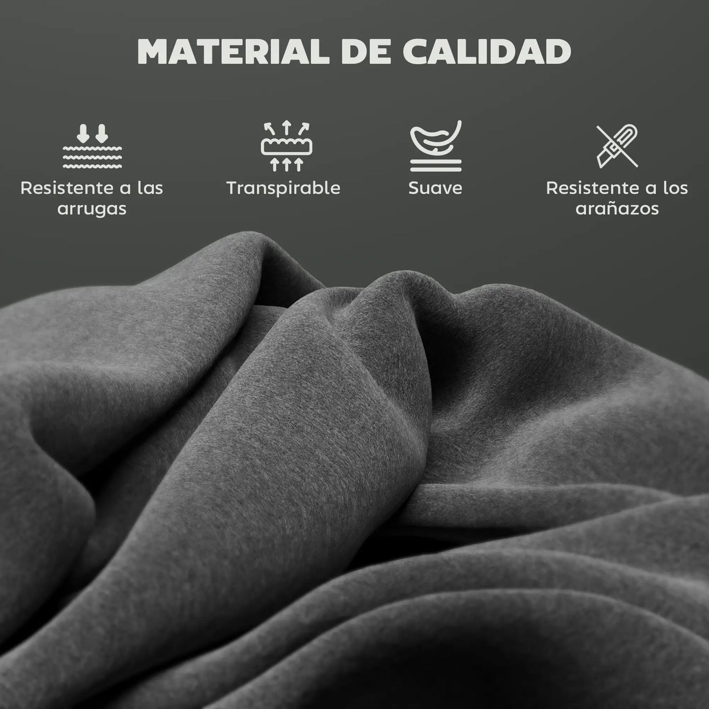 🪑 Set de 2 Taburetes Altos Tapizados en Terciopelo Gris con Patas de Acero – Diseño Moderno para Cocina, Barra o Comedor