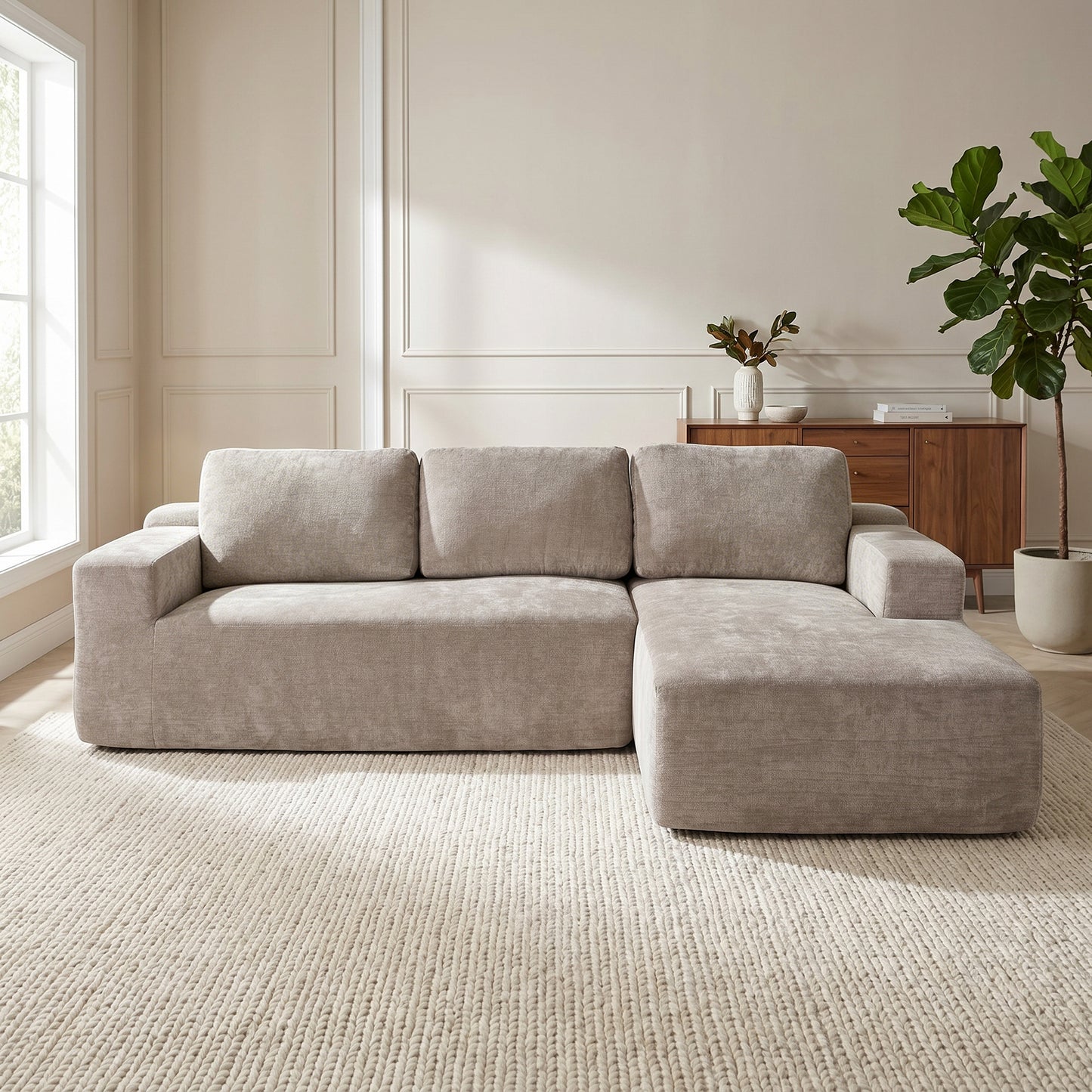 🛋️ CHAISE LONGUE MODELO DULCE – CONFORT MODERNO Y ENVASADO AL VACÍO