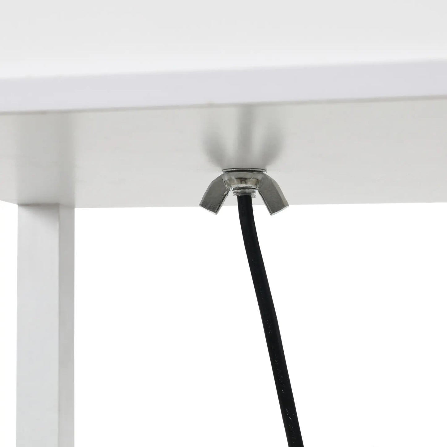 💡 Lámpara de Pie con Estantería de 3 Baldas – Moderna con Pantalla de Acrílico Color Blanco