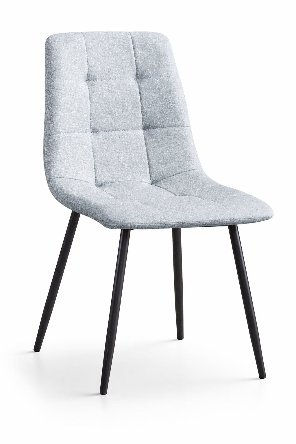 🪑Pack 6 Sillas Modelo Fender Comedor Modernas Tapizadas Beige Gris