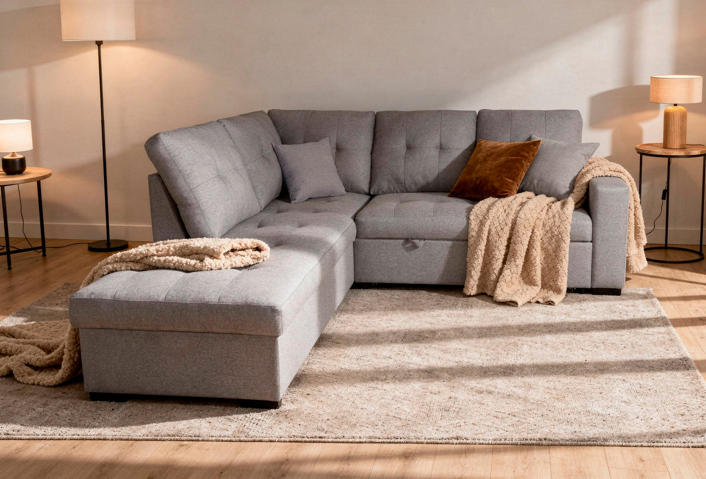 🛋️ CHAISE LONGUE CAMA “ISIS ELEGANCE” – DISEÑO, CONFORT Y DOBLE FUNCIONALIDAD