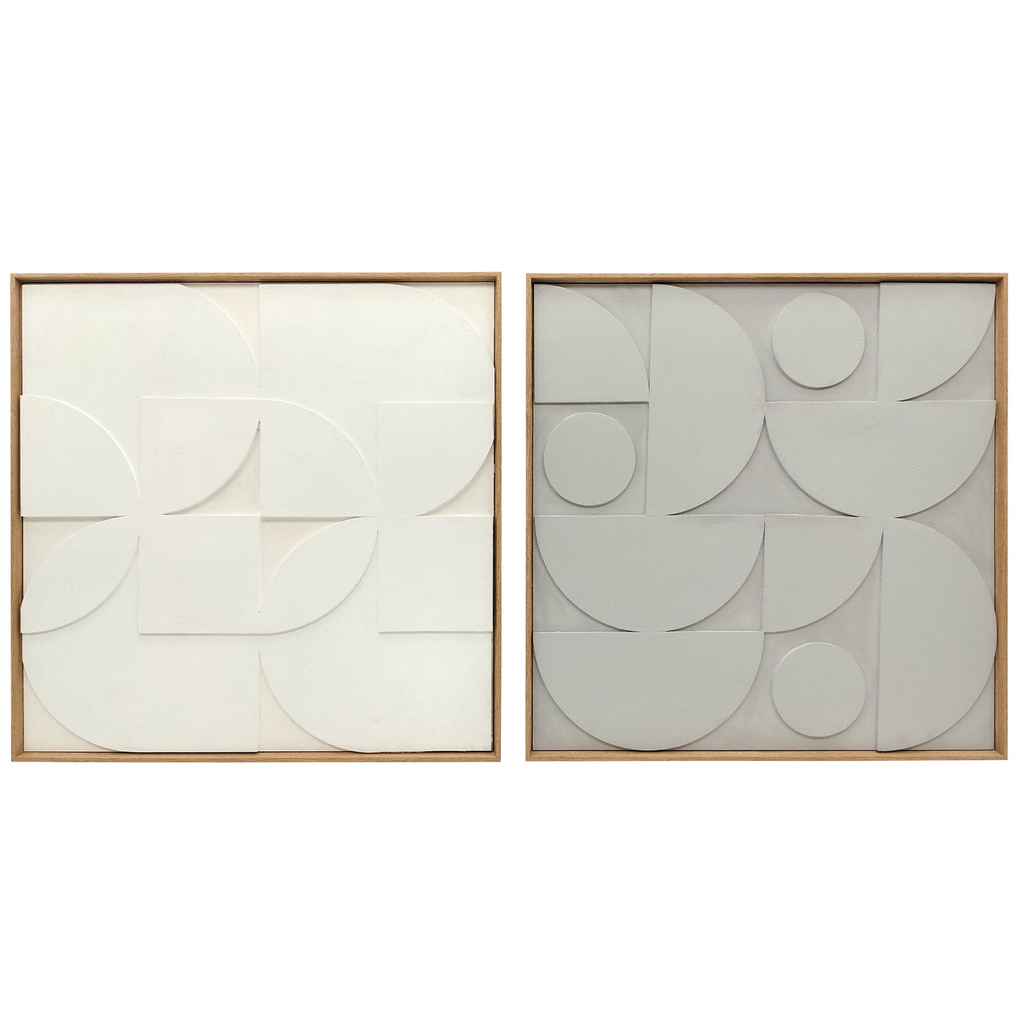 🖼️ CUADROS DECORATIVOS 3D DE PARED – SET DE 2 CUADROS MODERNOS 80 × 80 CM PARA SALÓN, DORMITORIO Y RECIBIDOR