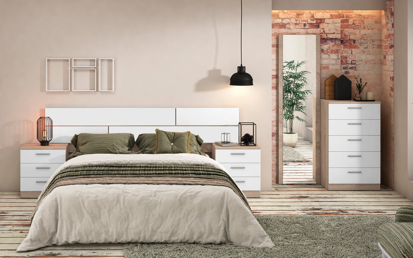 🛏️ DORMITORIO MONIKA 01 · ELEGANCIA, ALMACENAJE Y DISEÑO MODERNO