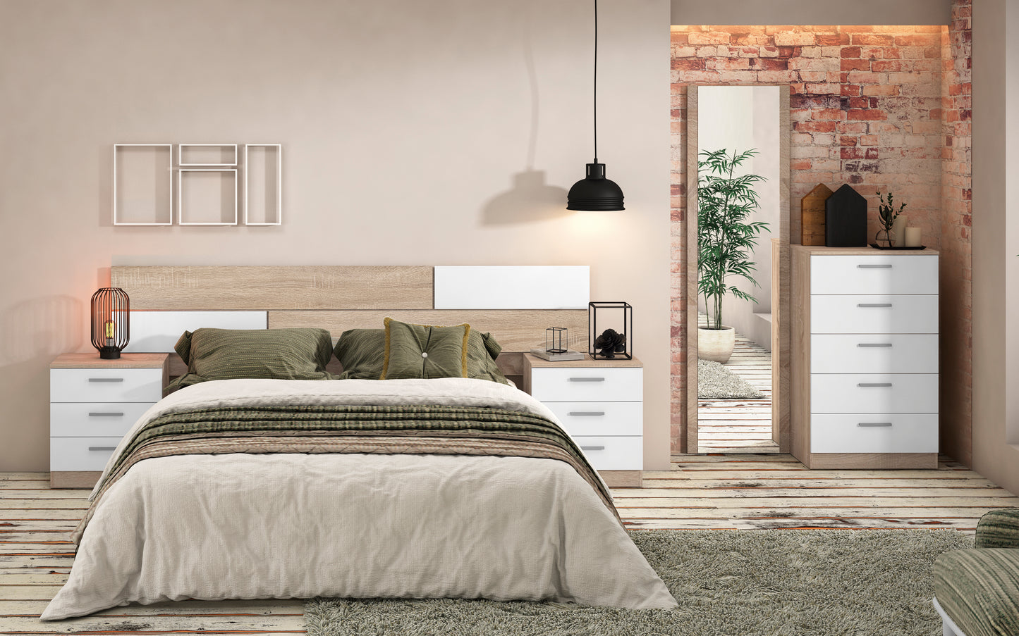 Dormitorio de Matrimonio MONIKA – Ambiente 01