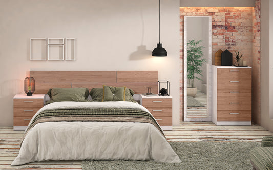 🛏️ DORMITORIO MONIKA 01 · ELEGANCIA, ALMACENAJE Y DISEÑO MODERNO