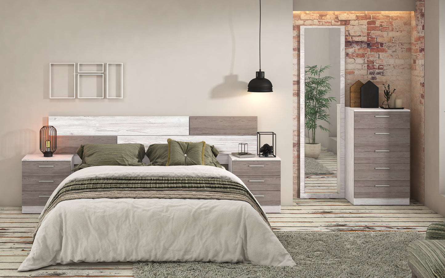 Dormitorio de Matrimonio MONIKA – Ambiente 01