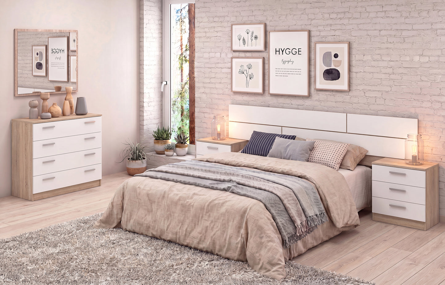 🛏️ DORMITORIO MONIKA 02 · DISEÑO MODERNO, ELEGANCIA Y GRAN CAPACIDAD