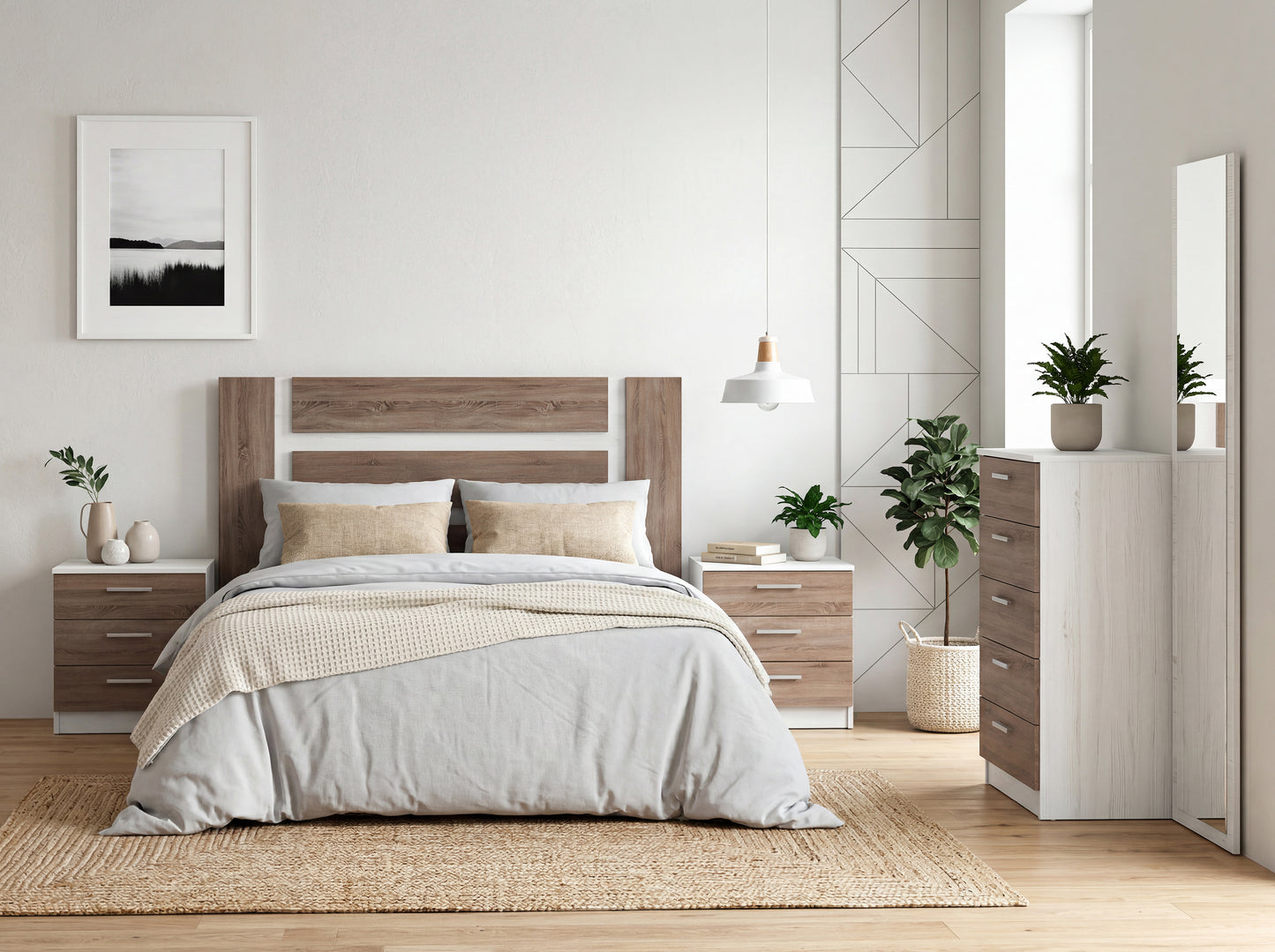 🛏️ DORMITORIO MONIKA 03 · DISEÑO ACTUAL, ALMACENAJE Y ELEGANCIA
