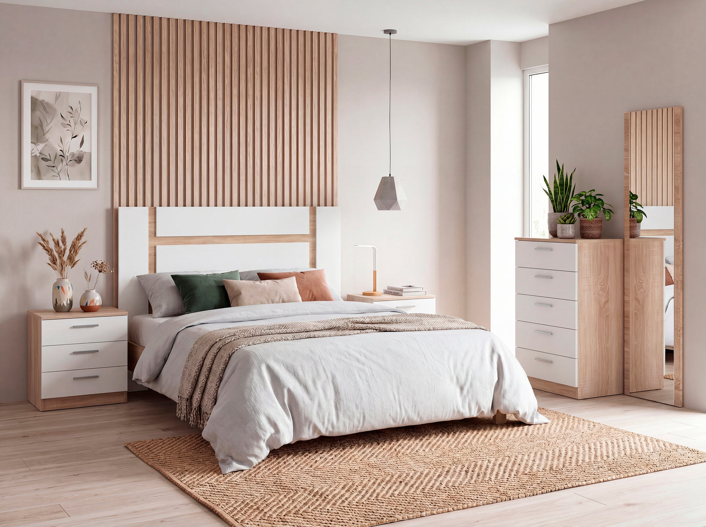 🛏️ DORMITORIO MONIKA 03 · DISEÑO ACTUAL, ALMACENAJE Y ELEGANCIA