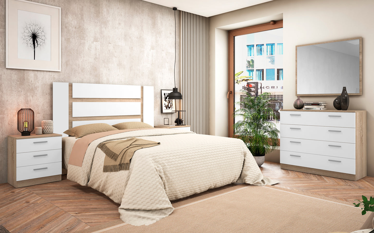 🛏️ DORMITORIO MONIKA 04 · ELEGANCIA, FUNCIONALIDAD Y ALMACENAJE PARA TU HOGAR