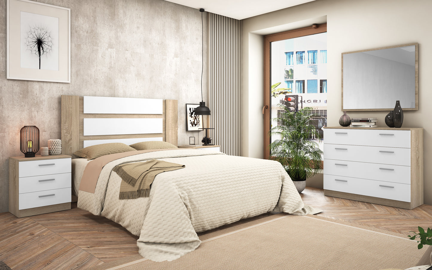 Dormitorio de Matrimonio MONIKA – Ambiente 04