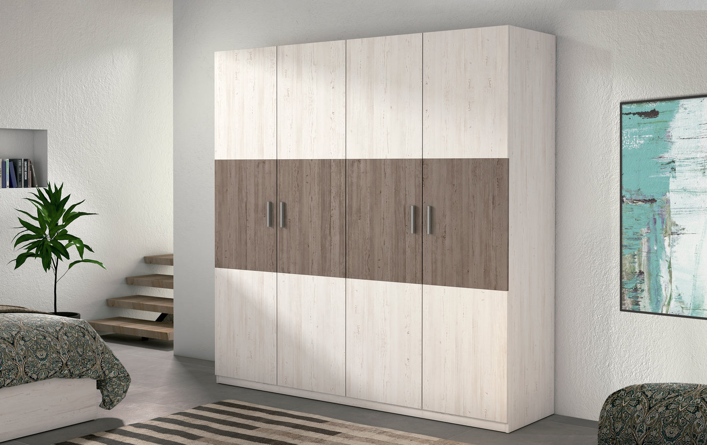 Armario 4 Puertas MONIKA