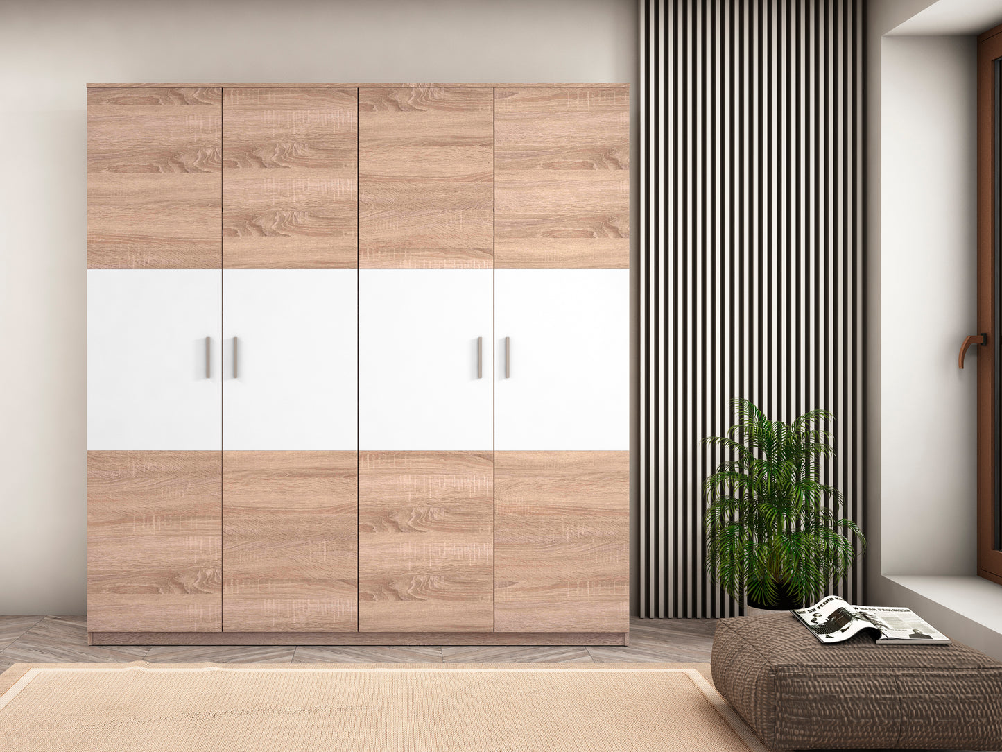 Armario 4 Puertas MONIKA