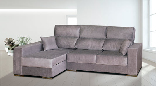 🛋️ CHAISE LONGUE “MODELO MORENA” – RESPALDOS RECLINABLES Y CONFORT EQUILIBRADO