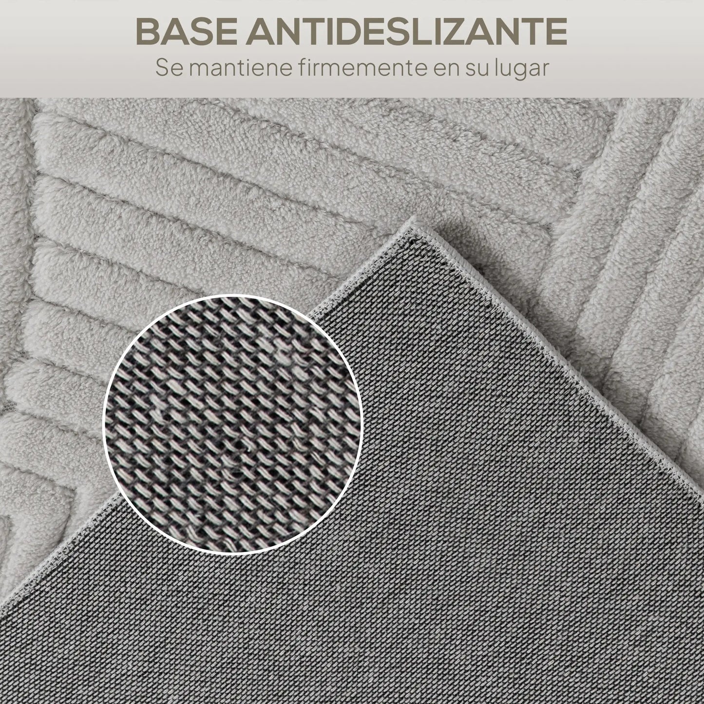 🏡 ALFOMBRA DE SALÓN 230 × 160 CM – DISEÑO MODERNO, PELO CORTO Y BASE ANTIDESLIZANTE