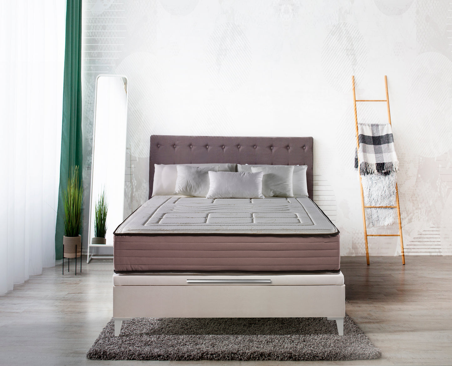 🛏️ COLCHÓN NATUR BAMBOO 28 CM – MUELLES ENSACADOS Y CONFORT NATURAL PREMIUM