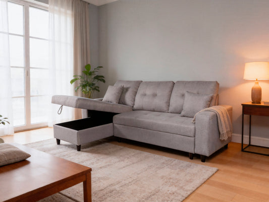 🛋️ CHAISE LONGUE “MODELO NORMAN” – DISEÑO CONTEMPORÁNEO Y CAPITONÉ