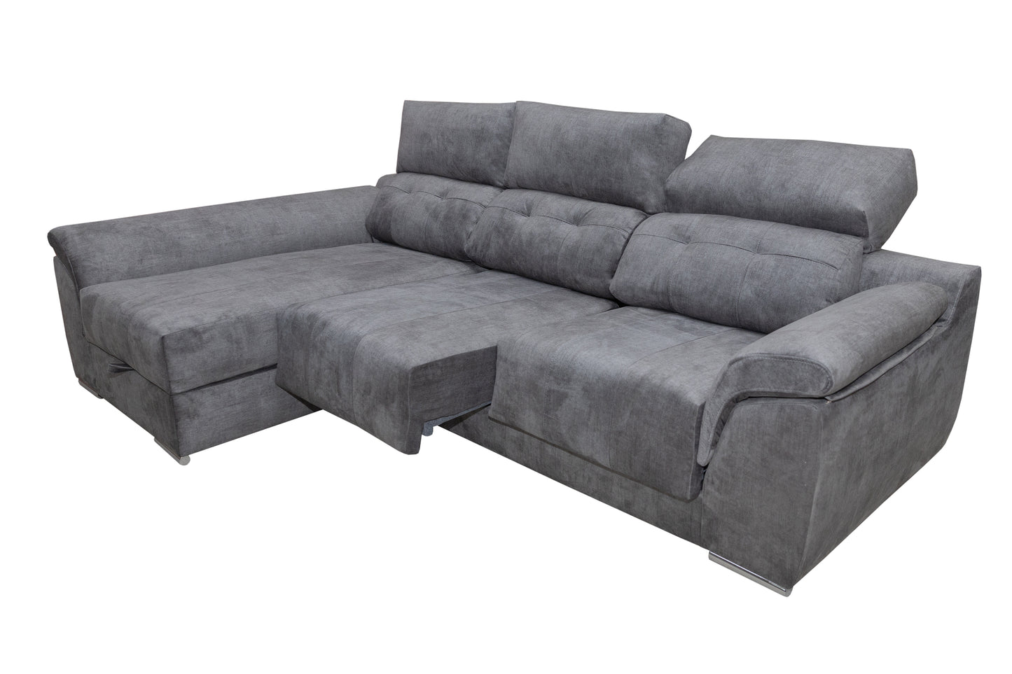 🛋️ CHAISE LONGUE “MODELO PIRINEOS” – EXTRAÍBLE, RECLINABLE Y CON ARCÓN