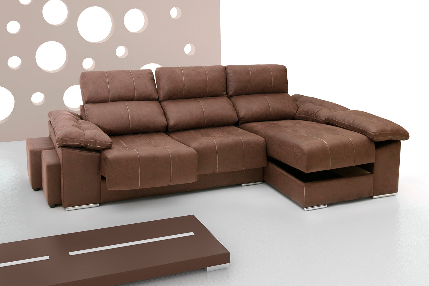 🛋️ CHAISE LONGUE “MODELO TOYOTA” – RECLINABLE, EXTRAÍBLE Y COMPLETÍSIMA