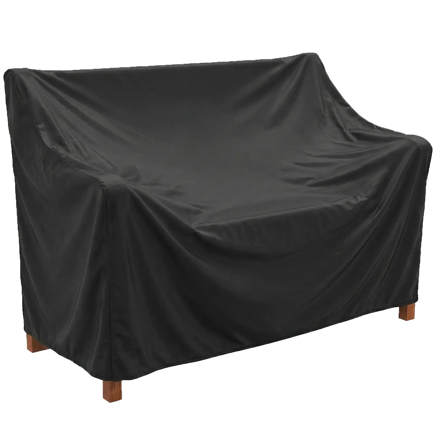 🌿 Banco de Jardín Modelo Natura Cover 2 Plazas Madera con Funda Impermeable