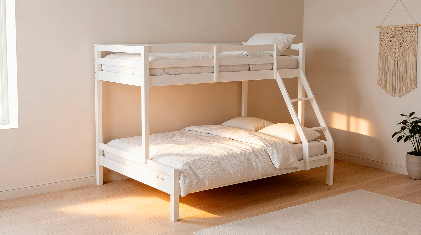 🛏️ LITERA VICTORIA – LITERA DE MADERA CON CAMA DOBLE INFERIOR