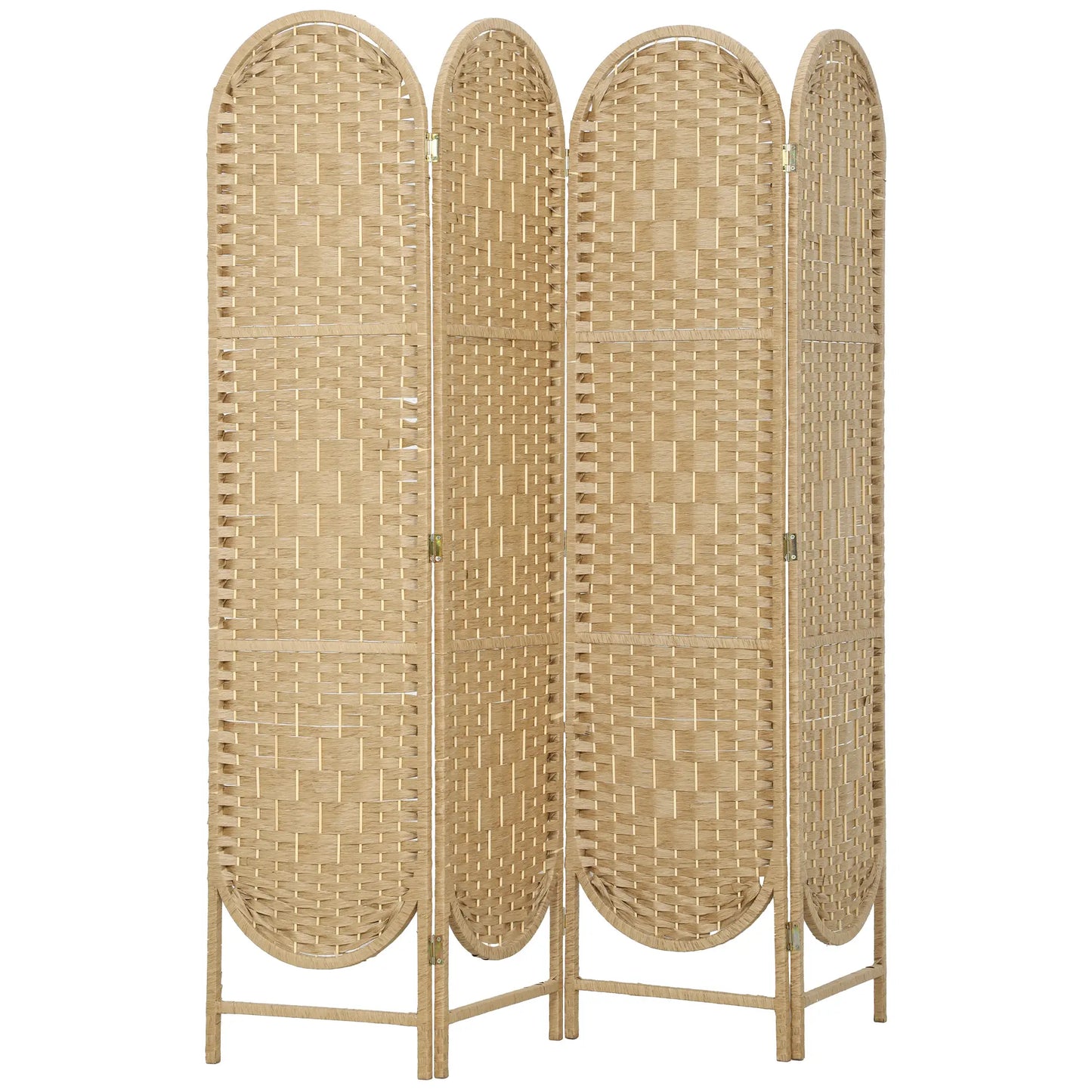 🚪 BIOMBO SEPARADOR DE AMBIENTES 4 PANELES 160x170 CM – DISEÑO BOHEMIO, ELEGANCIA Y PRIVACIDAD