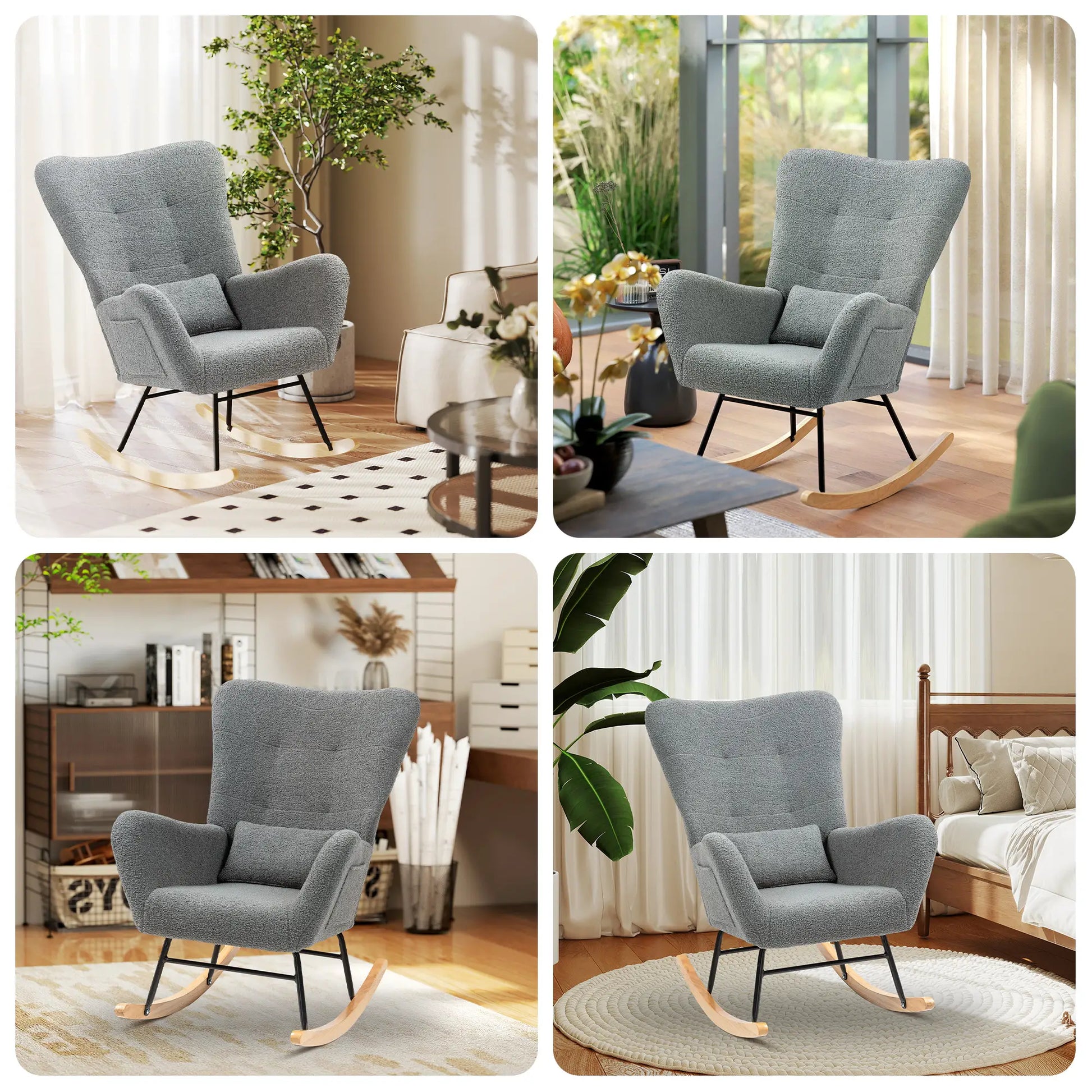 MECEDORA MODELO NORDIC TEDDY – BUTACA MECEDORA TAPIZADA image 8