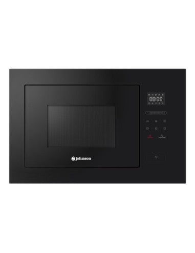 Microondas integrable con Grill Johnson 28 litros Cristal Negro image 0