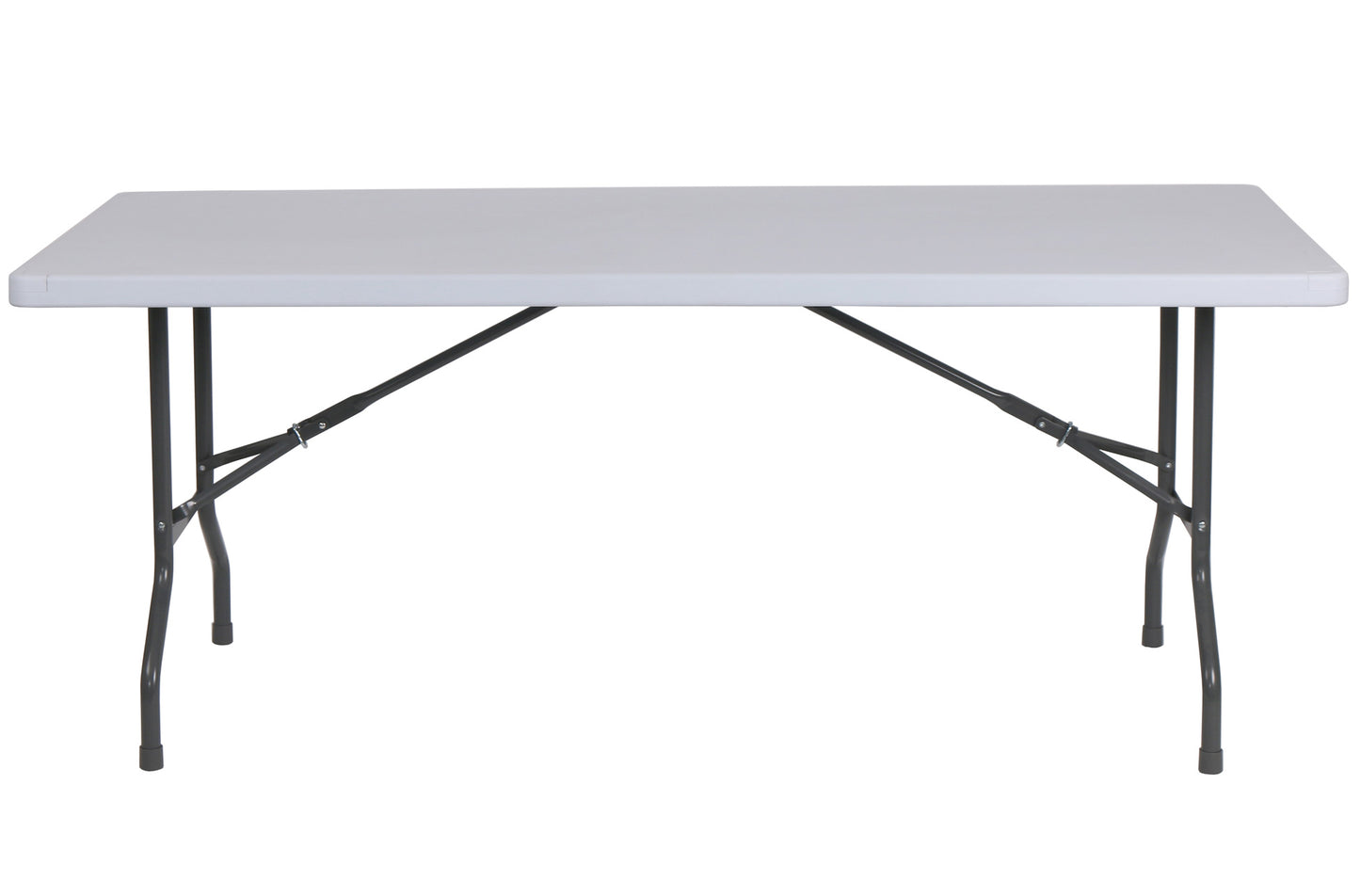 MESA PLEGABLE DE EVENTOS 183 x 70 CM BLANCO. image 2
