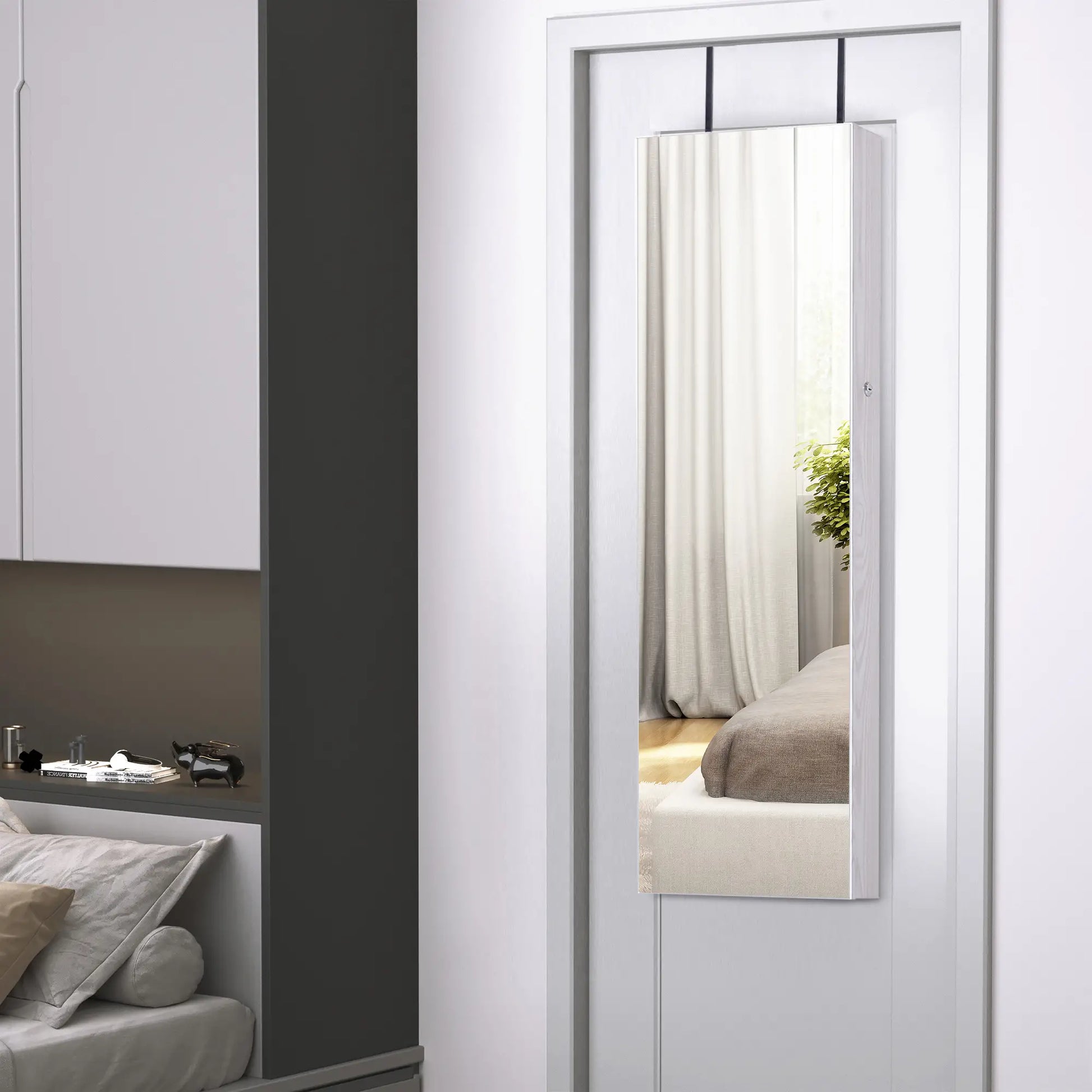 ESPEJO JOYERO LED WALL STYLE CON CERRADURA image 0