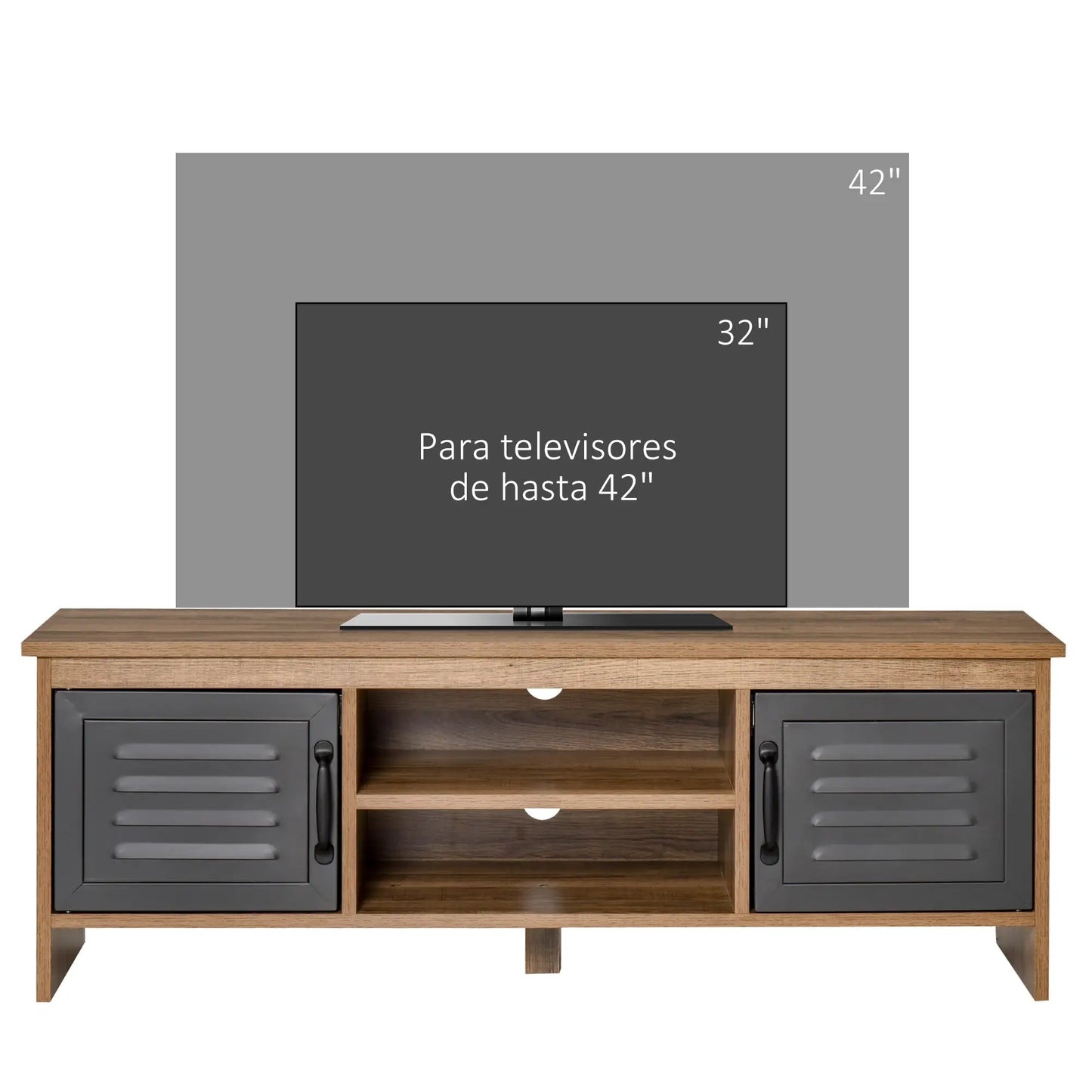 MUEBLE TV INDUSTRIAL 109 CM image 4