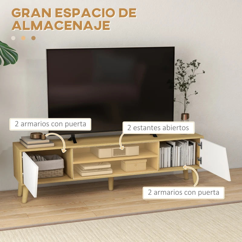 MUEBLE TV DE SALÓN 150 CM ROBLE image 3