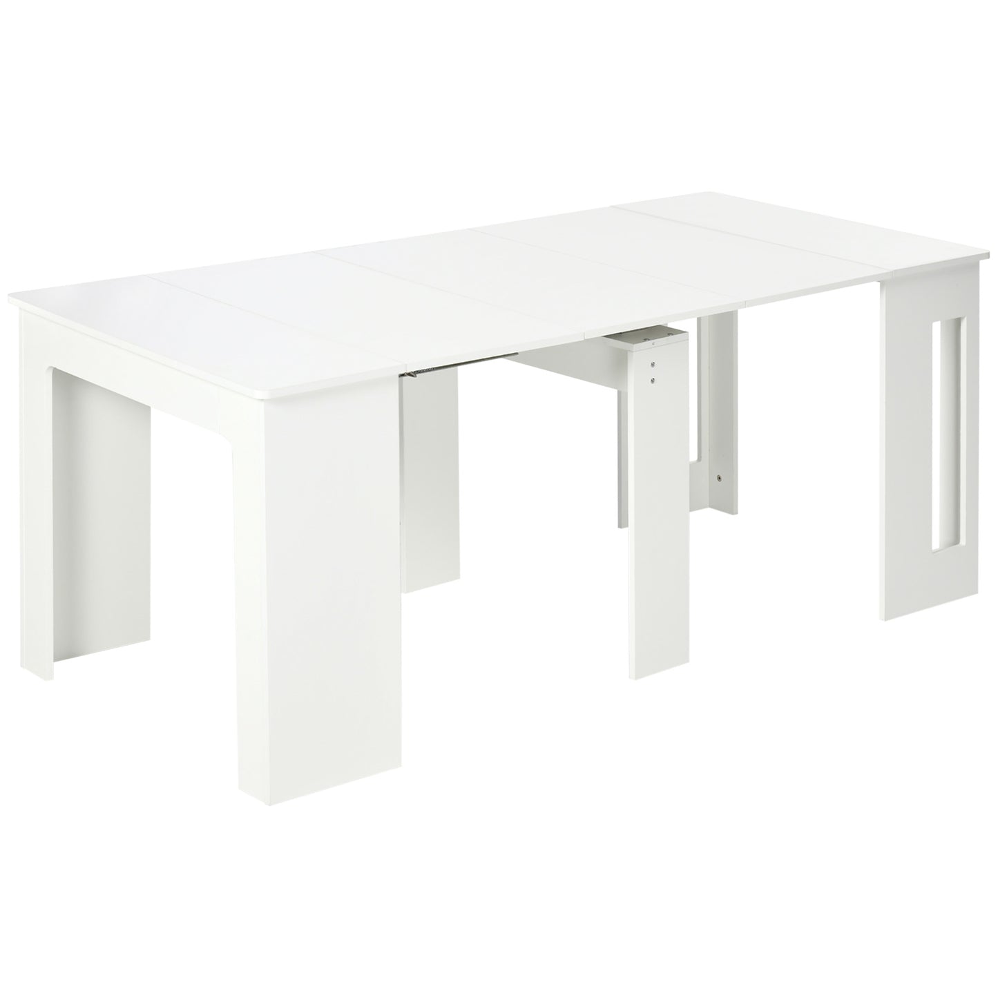 MESA DE COMEDOR EXTENSIBLE BLANCA 4-6 PERSONAS – MODELO ALHAMBRA image 7