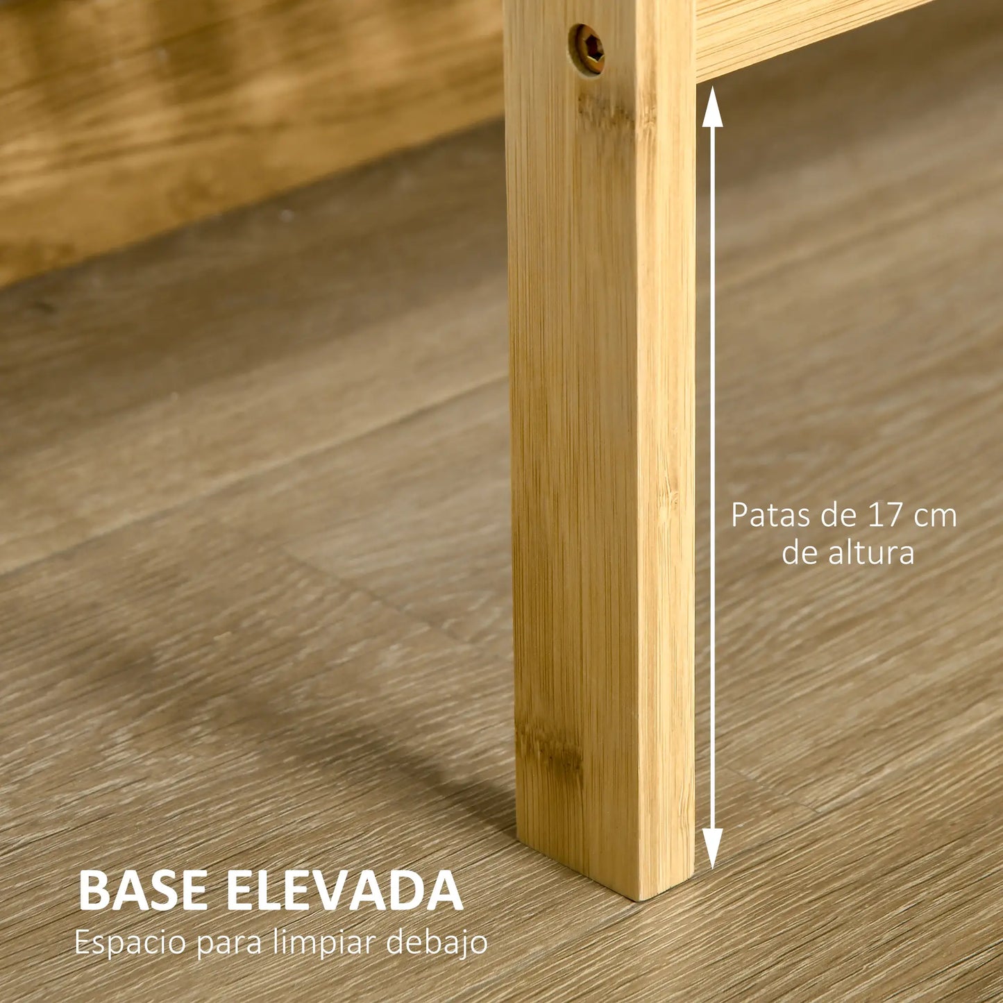 ESTANTERÍA DE BAMBÚ 3 NIVELES KARUMA – ESTILO NATURAL Y FUNCIONAL image 9
