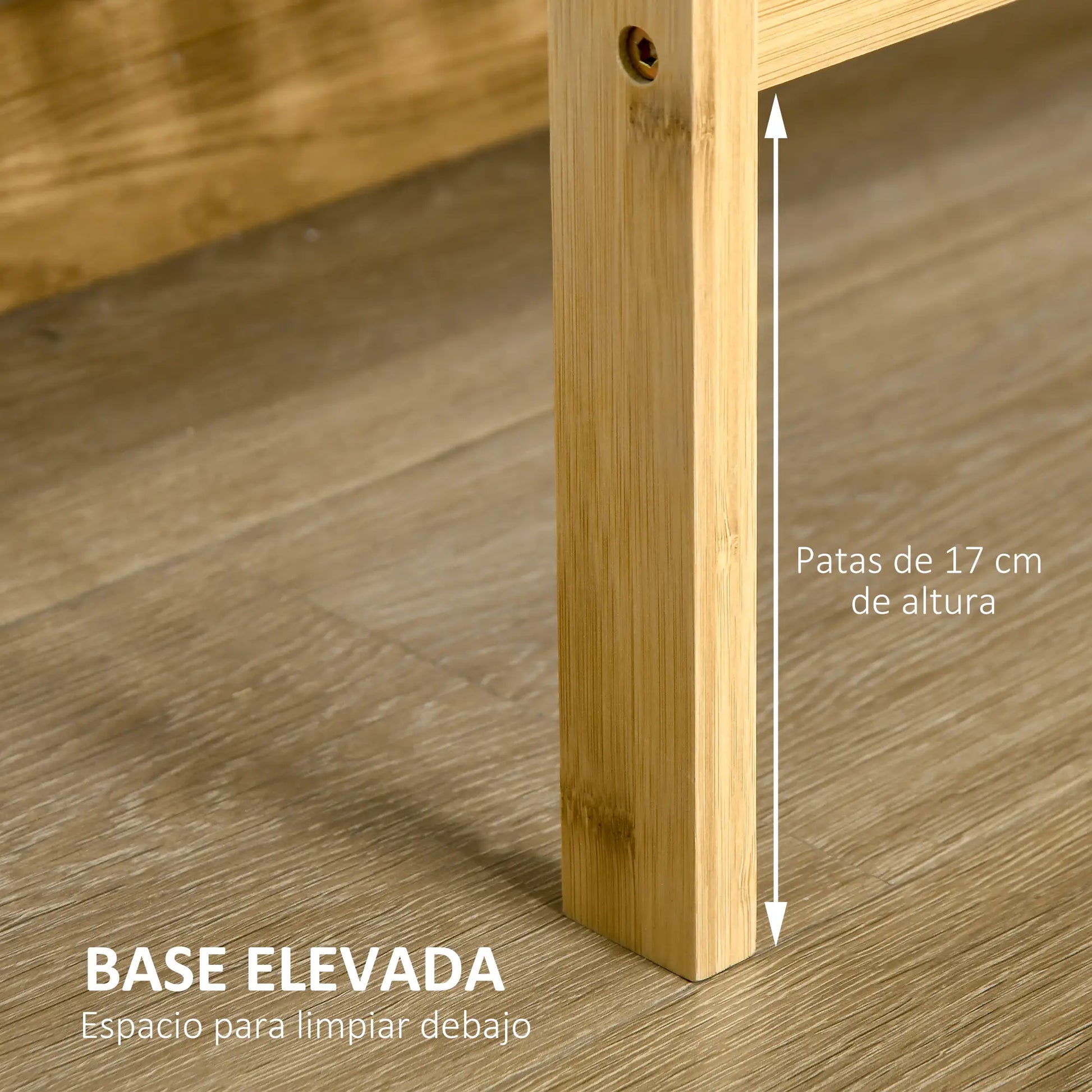ESTANTERÍA DE BAMBÚ 3 NIVELES KARUMA – ESTILO NATURAL Y FUNCIONAL image 9