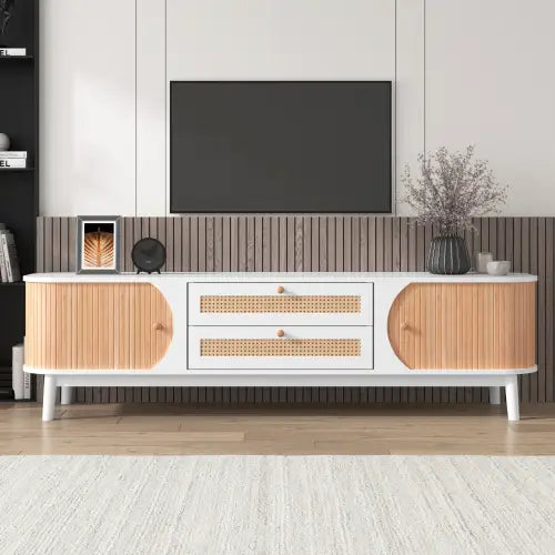 MUEBLE TV “RATTAN NATURAL 170” image 2