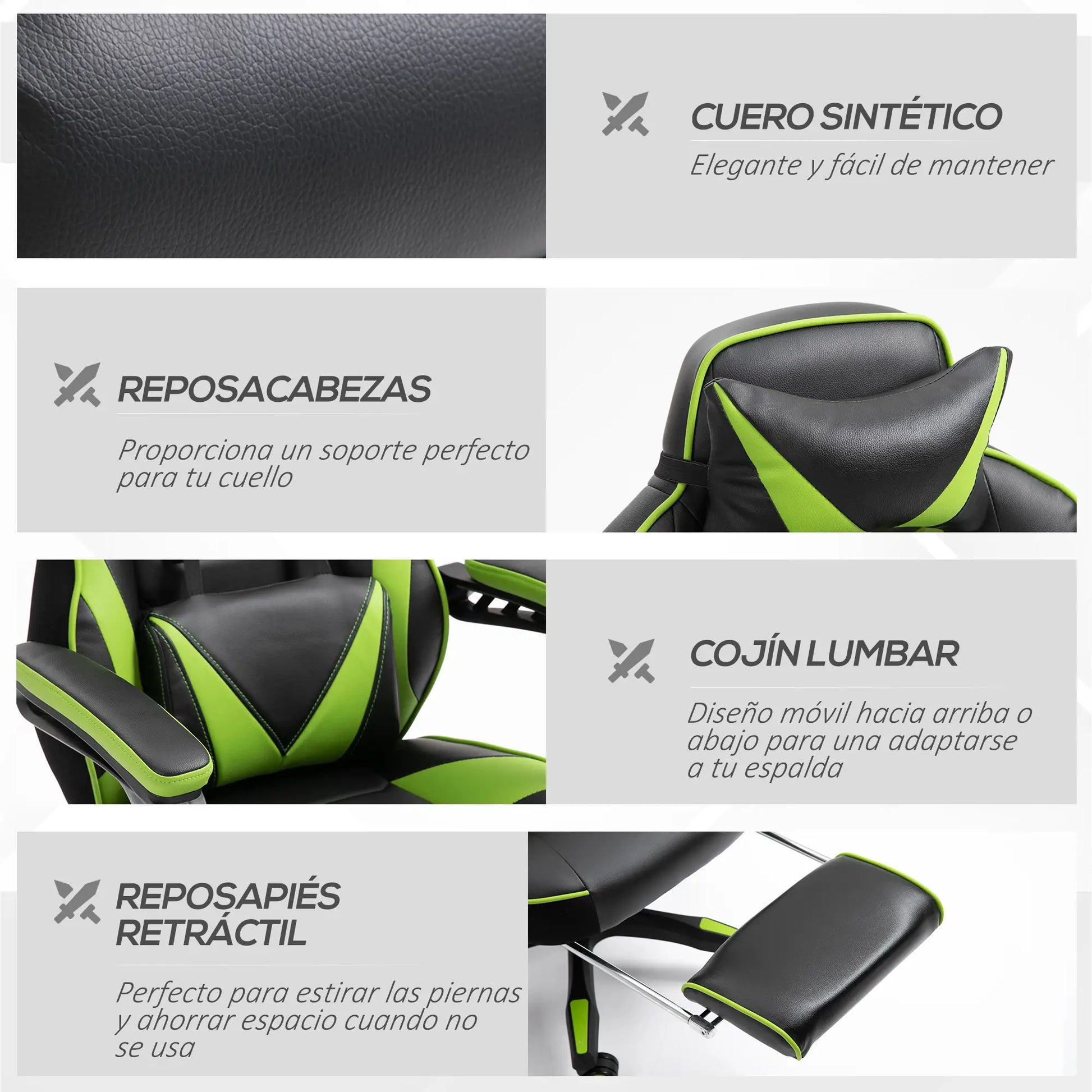 SILLA GAMING MODELO GREENFORCE MAX image 2